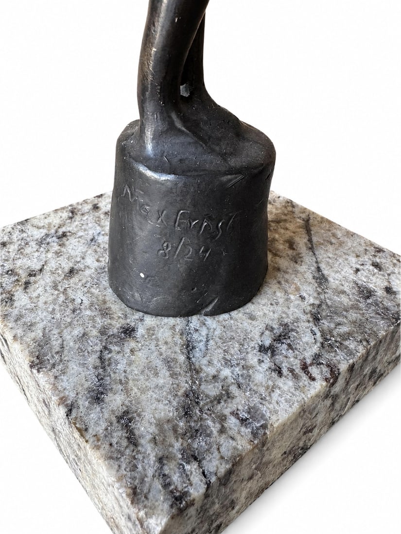 Max Ernst - Large Figure Bronze Sculpture - 4
