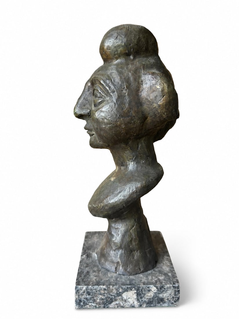 Picasso Large Abstract Bronze Sculpture - 2