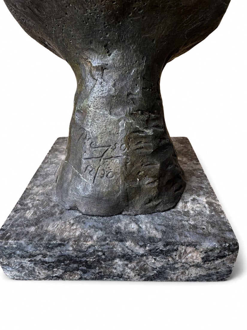 Picasso Large Abstract Bronze Sculpture - 4