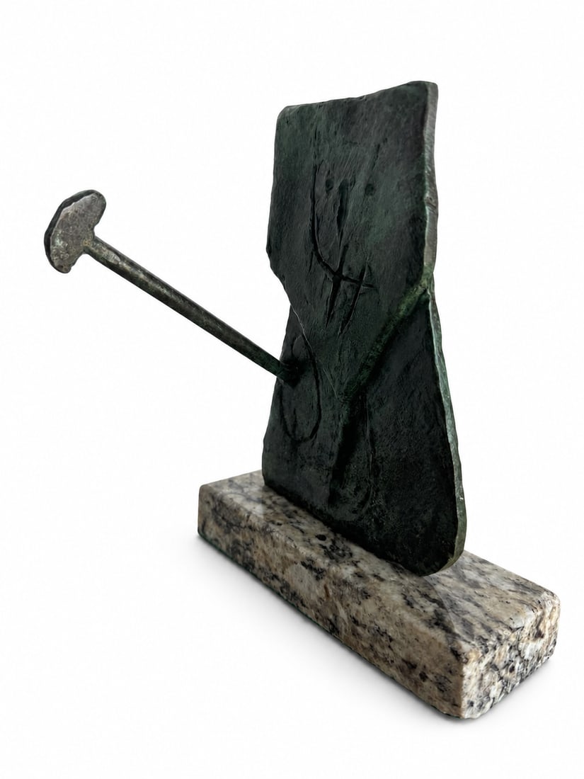 J. Miro Large Bronze Sculpture - 3