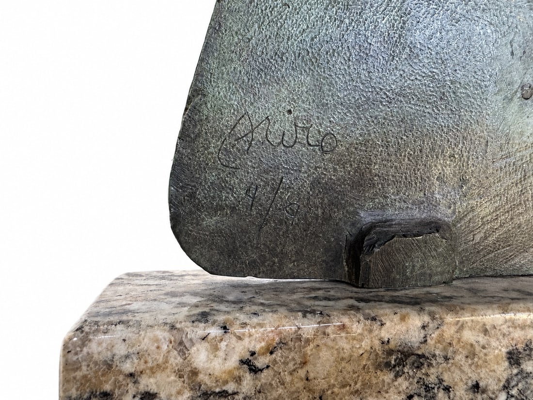 J. Miro Large Bronze Sculpture - 4