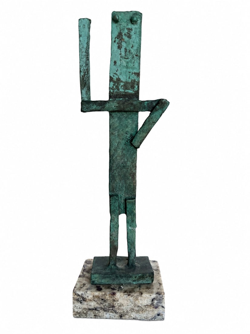 Picasso Style Bronze Sculpture (1 of 2)