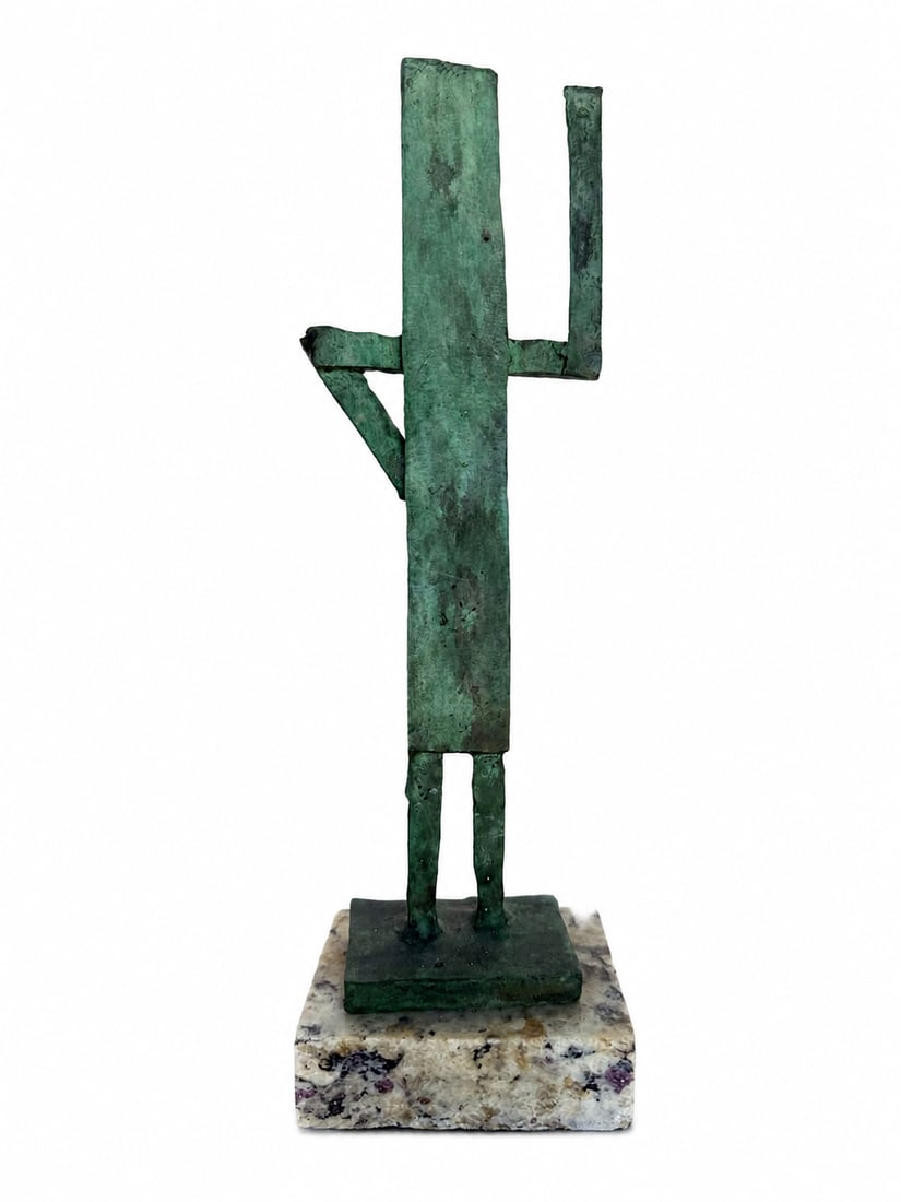 Picasso Style Bronze Sculpture - 2