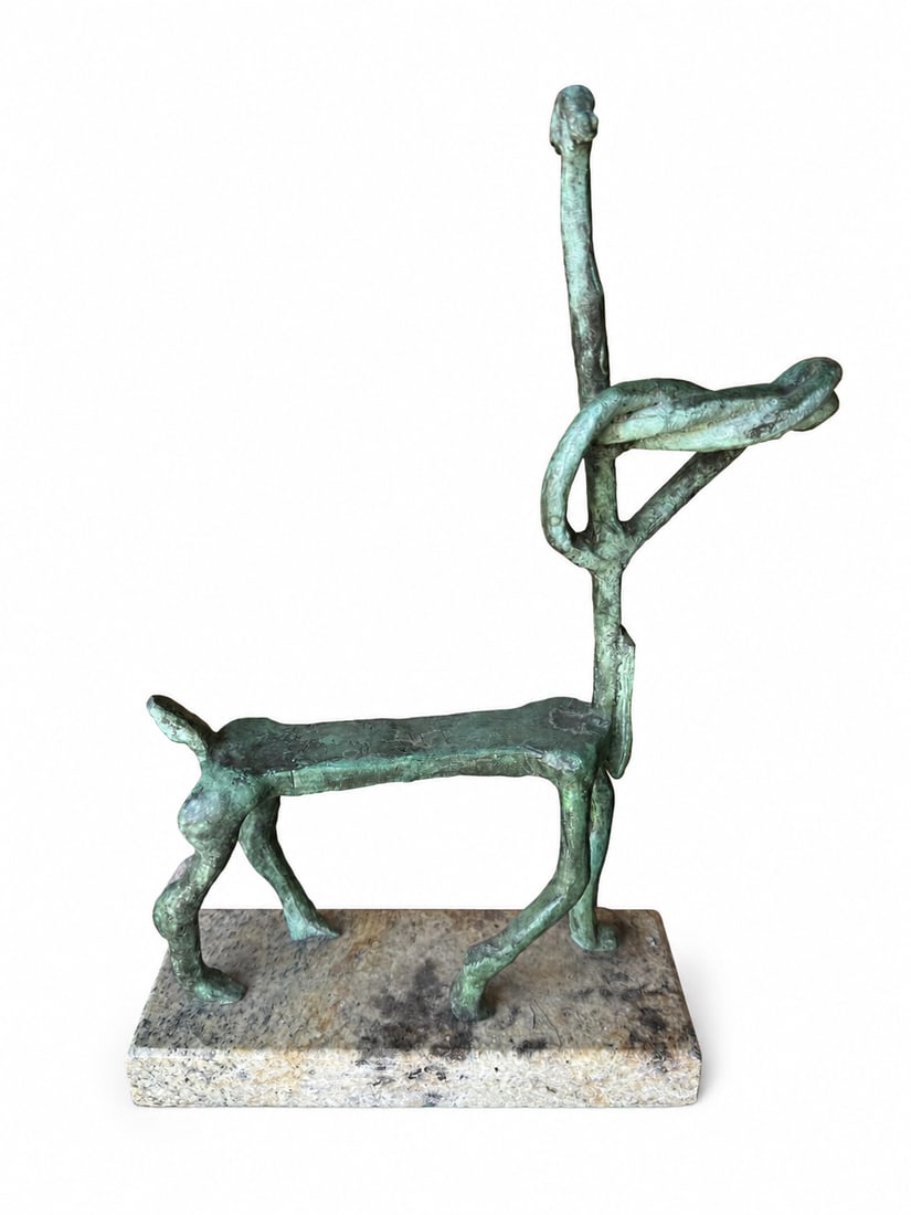 Lipchitz Abstract bronze Sculpture - 3