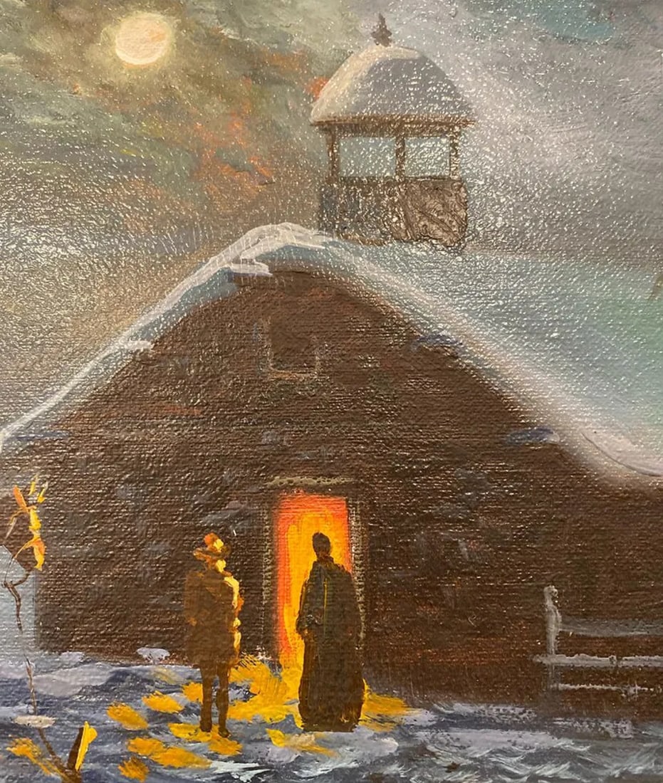 Original Western Painting by Andre de Jong - 3