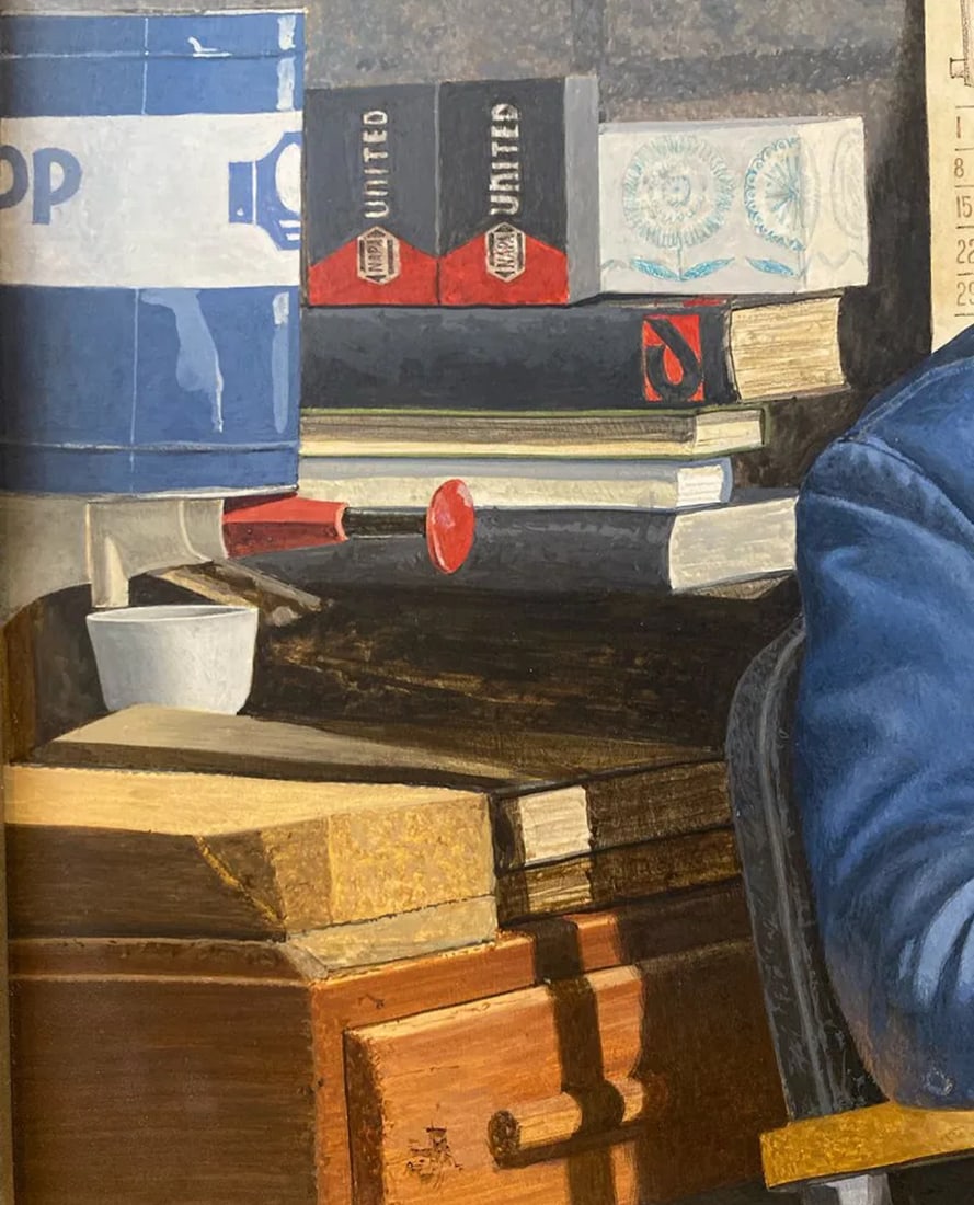 1985 Oil on Panel by Walt Johnston - 3