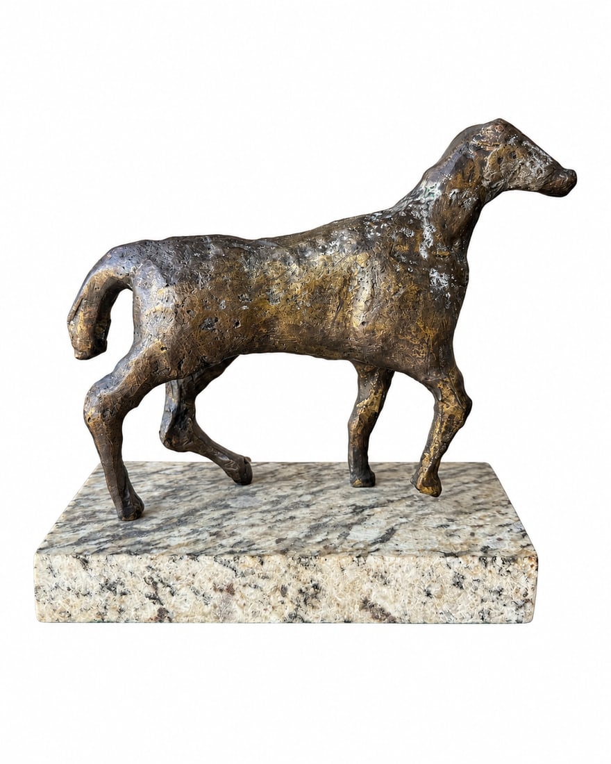 DEGAS Large Bronze Abstract Horse - 3