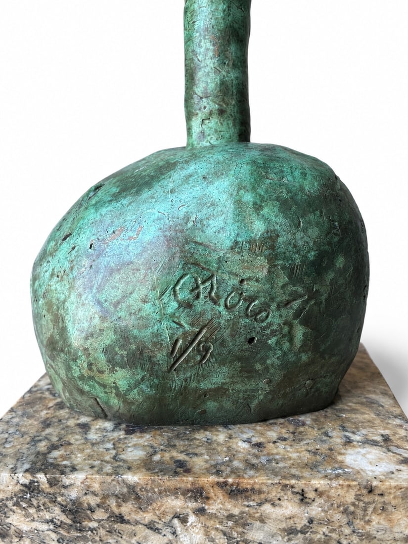 J. Miro Bronze Sculpture - 3