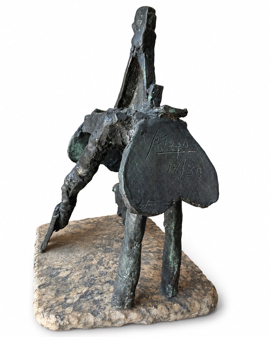 Large Picasso Bronze Sculpture - 3