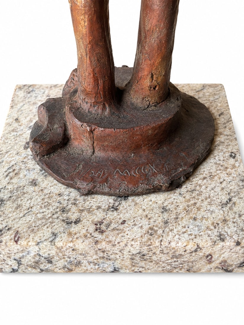 Max Ernst Modern Bronze Sculpture - 3