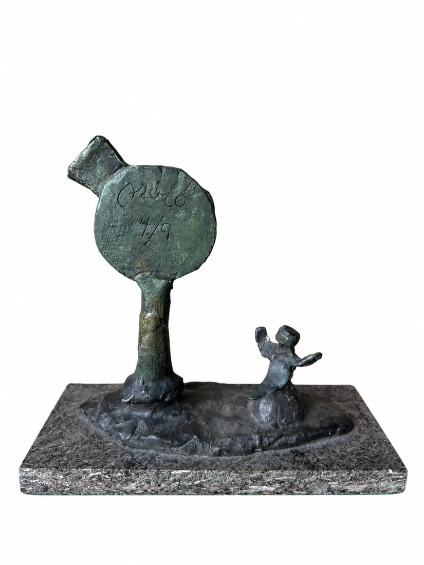 J. Miro Bronze Sculpture - 2