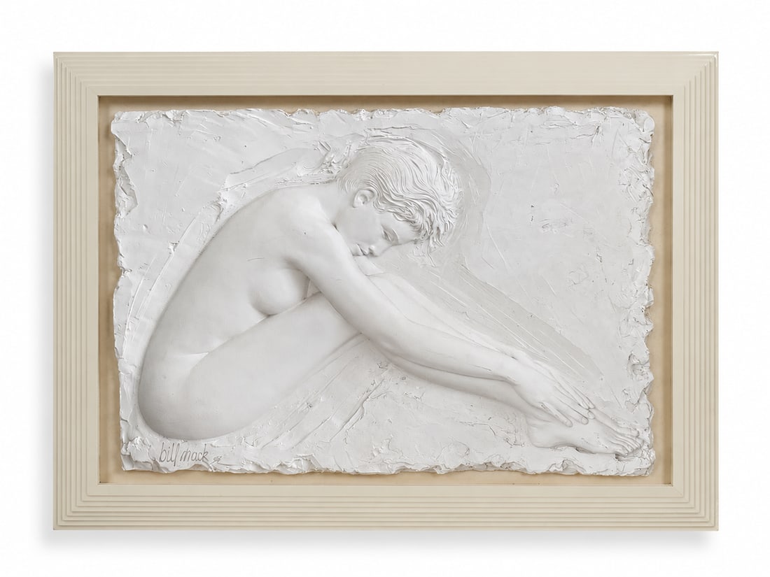 Large Bill Mack Sand Sculpture: Size: 48 In x 36 in