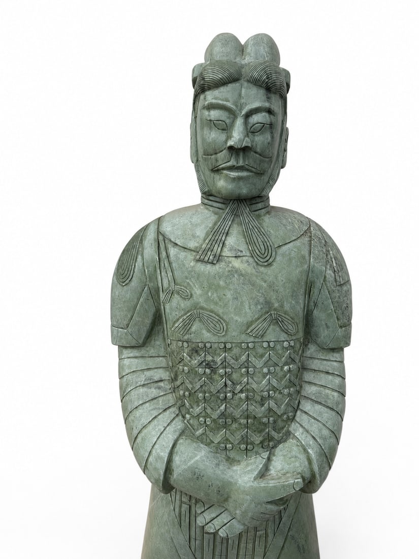 Jade Stone Style Asian Warrior - 3