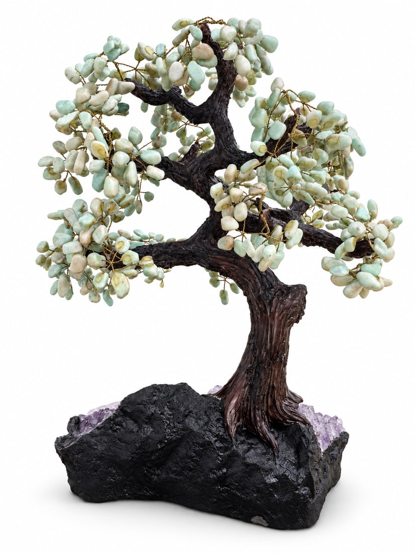 Hematite Bonsai Gemstone Tree - 2