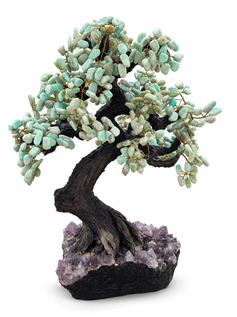 Hematite Bonsai Gemstone Tree - 2
