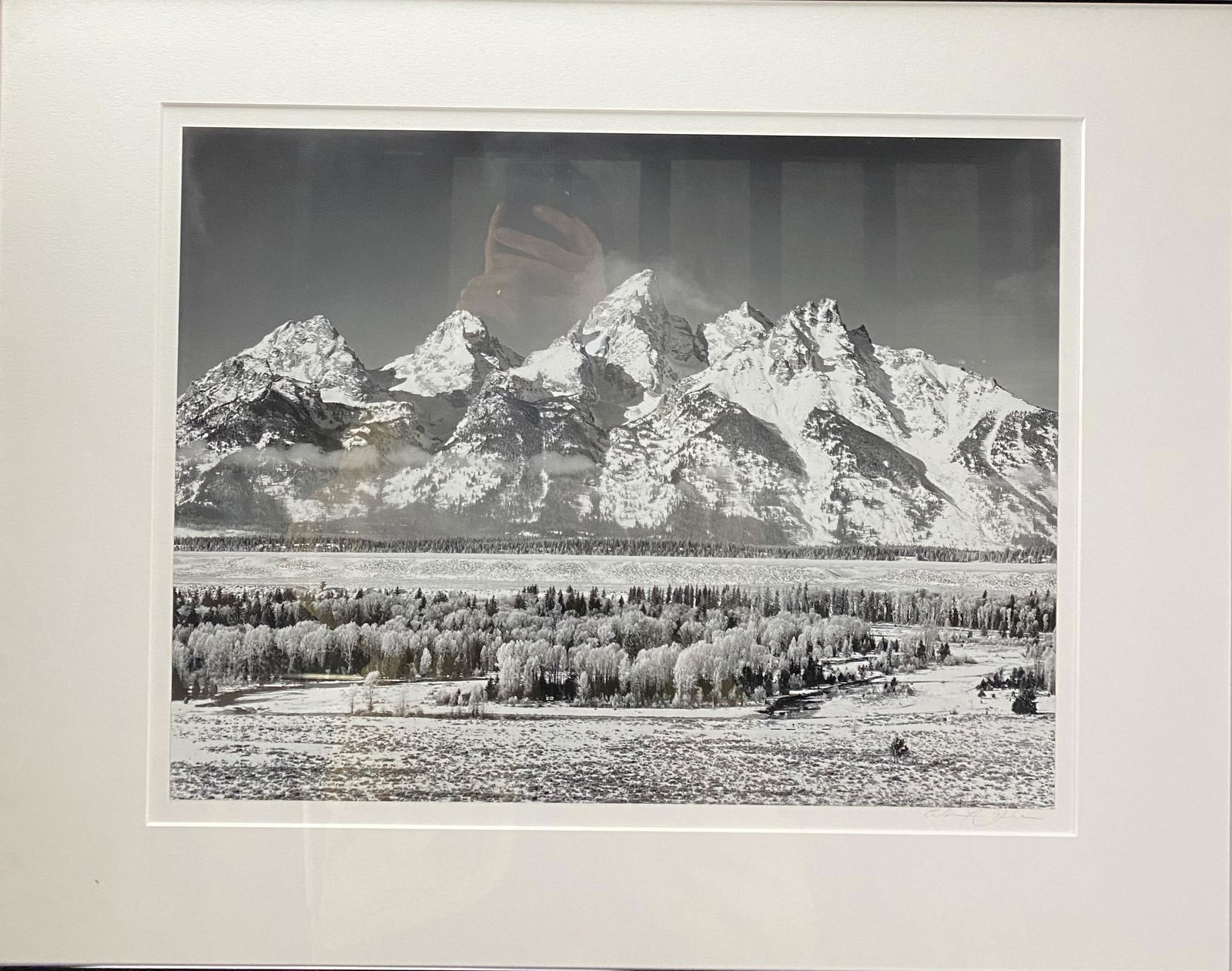 William Lempke gelatin print of western landscape: Vintage gelatin silver print of western landscape by renowned American photographer William Lempke. In fine estate condition for age. Sight size 14 3/4" X 19 1/2".