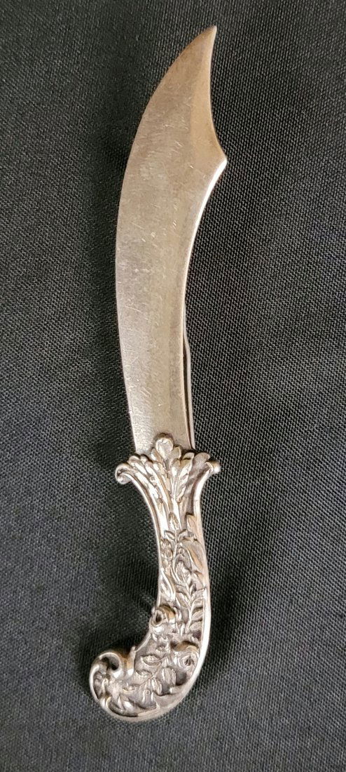 Mughal Sword pendant, Marked Sterling (1 of 3)
