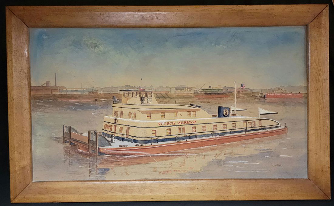 Original O/C of Mississippi Riverboat -St. Louis Zephyr (1 of 4)