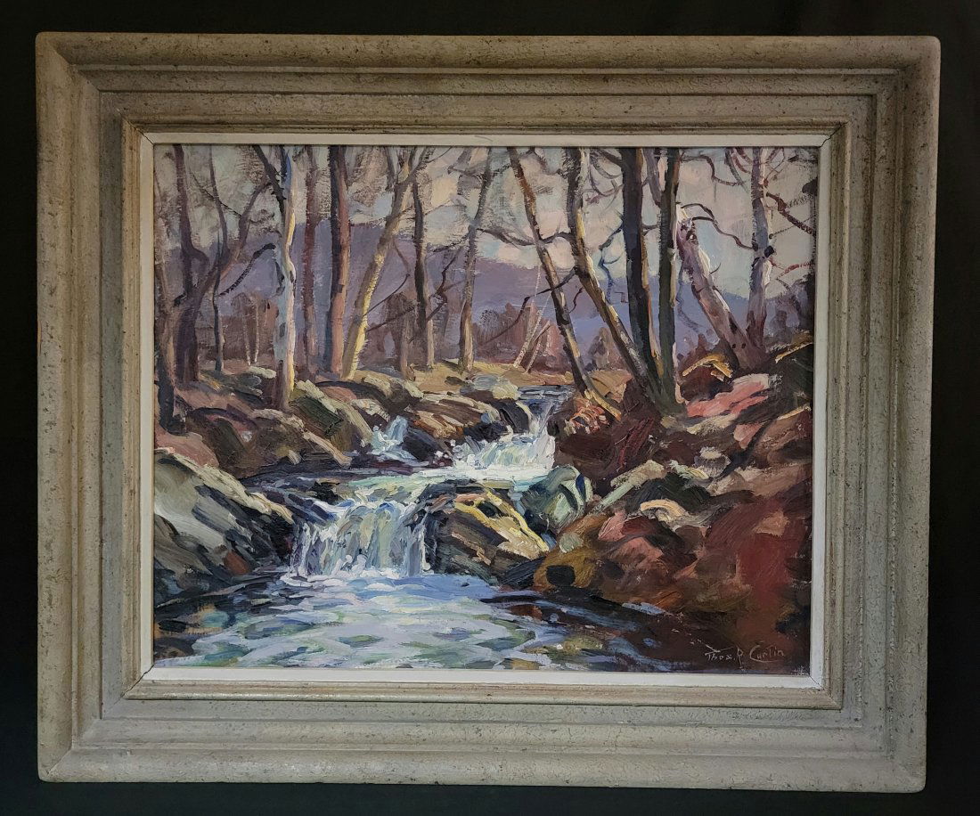 O/C by Listed Artist Thomas R. Curtin (1988-1977). (1 of 3)