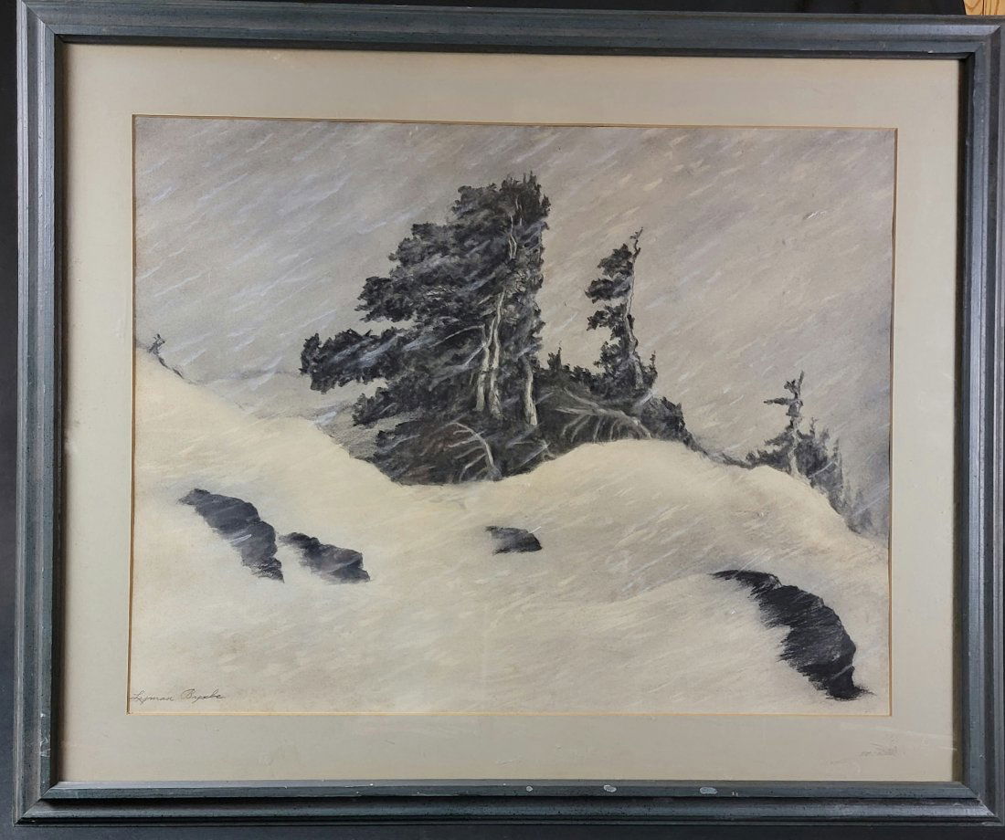 Original Charcoal Drawing  by Lyman Bybee (1 of 5)