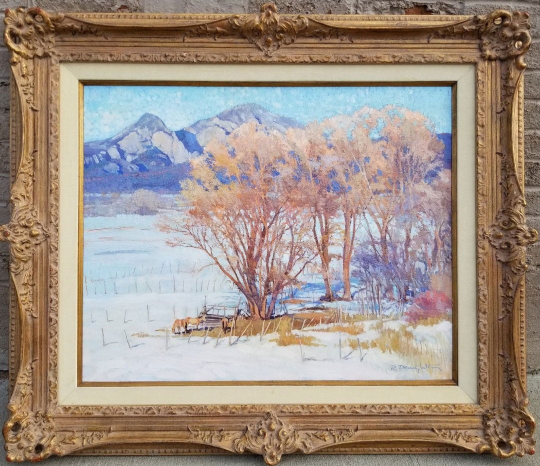 Robert Daughters- Taos Valley - Original oil on Canvas (1 of 12)