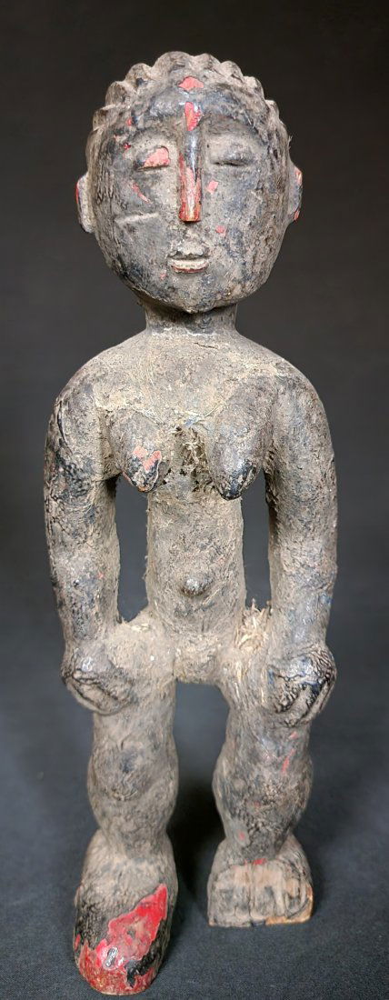 Much-Libated African Power Figure 1950s or Earlier (1 of 6)