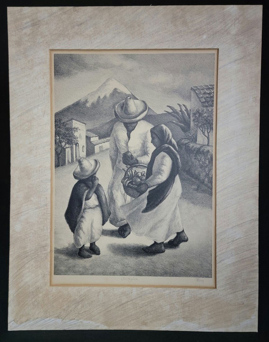 Lithograph Print - Orizaba, Mexico -  by Edith Bry (1 of 4)