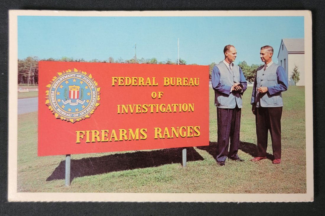 FBI Shooting Range post cards (1 of 9)