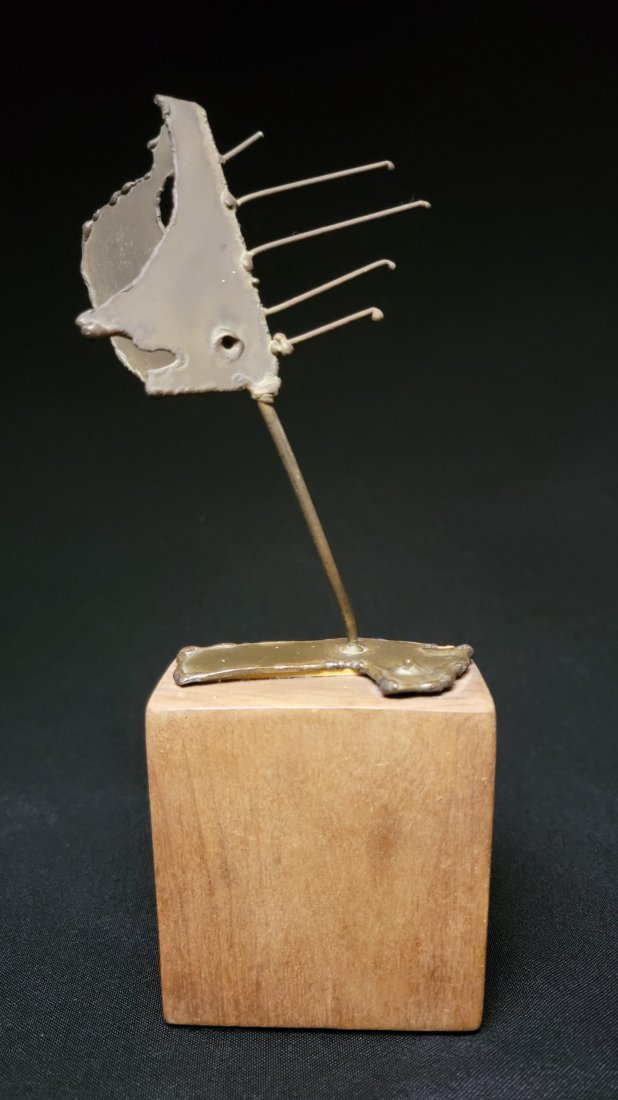 Vintage Brutalist Abstract Sculpture (1 of 7)