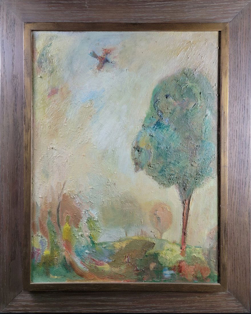 Adelaide Cooley - landscape - oil on Canvas- 1963 (1 of 7)