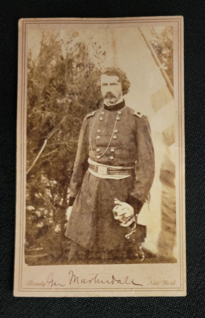 Antique Photograph-Union Gen. J.H. Martindale - Brady's (1 of 4)
