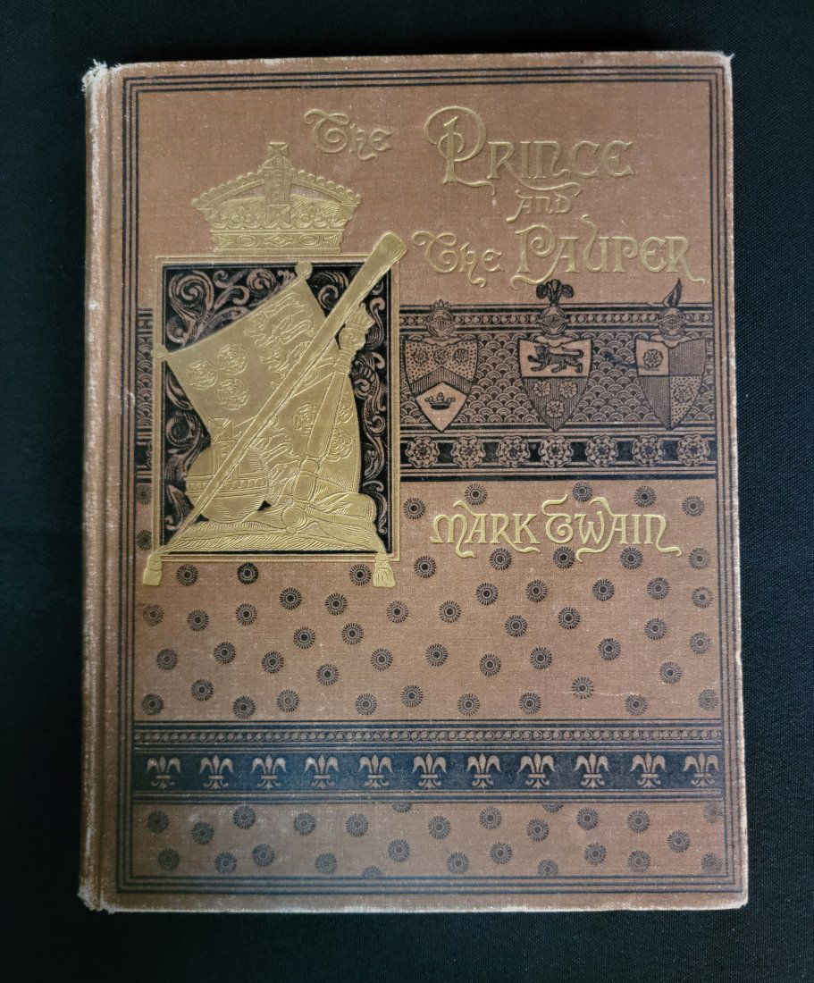 Very Rare Mark Twain Prospectus with sales logs (1 of 10)