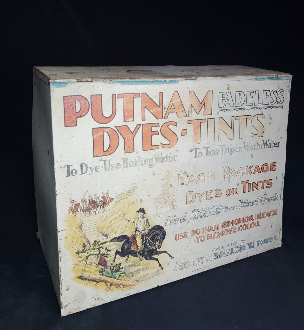 1920's Putnam Dye Large Store Counter Display Cabinet (1 of 9)