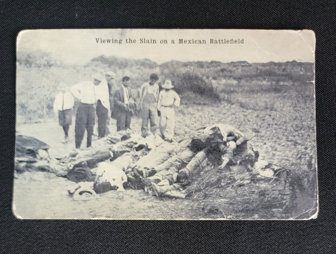 Early post card w/ Imagery from the Mexican Revolution. (1 of 2)