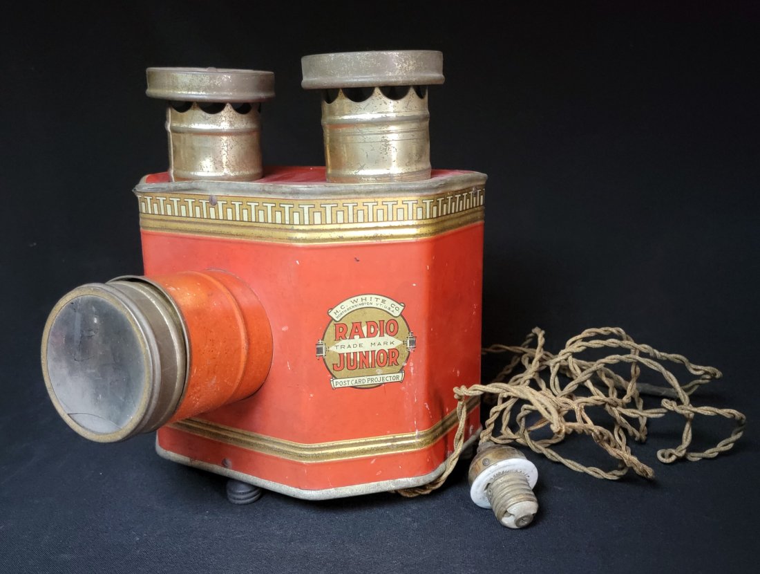 Antique Radio Junior Postcard Projector 1920's (1 of 9)