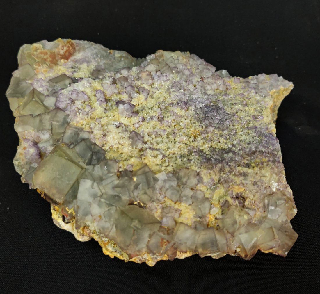 Very Large Fluorite Cluster From Illinois (1 of 8)