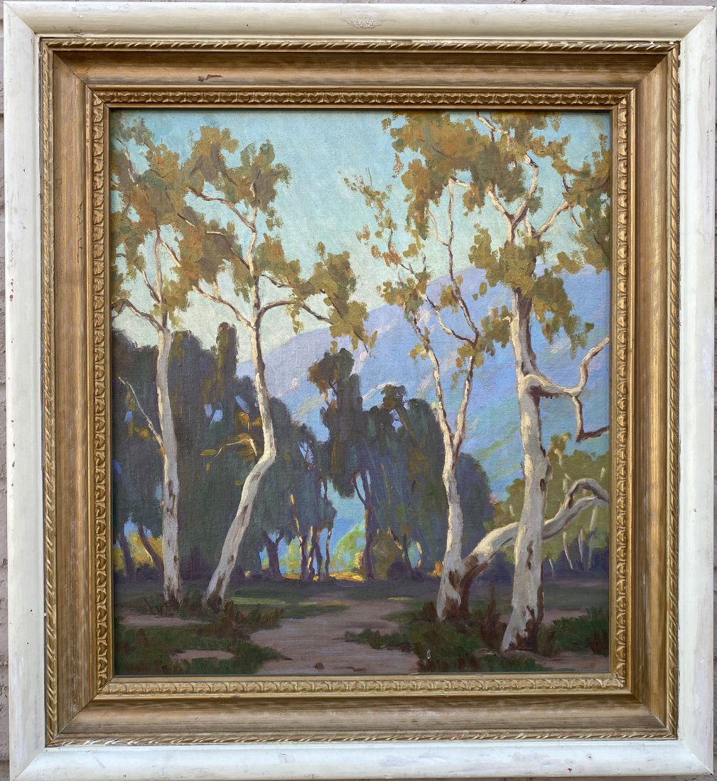 Unsigned California impressionist landscape from Sandzen estate (1 of 7)