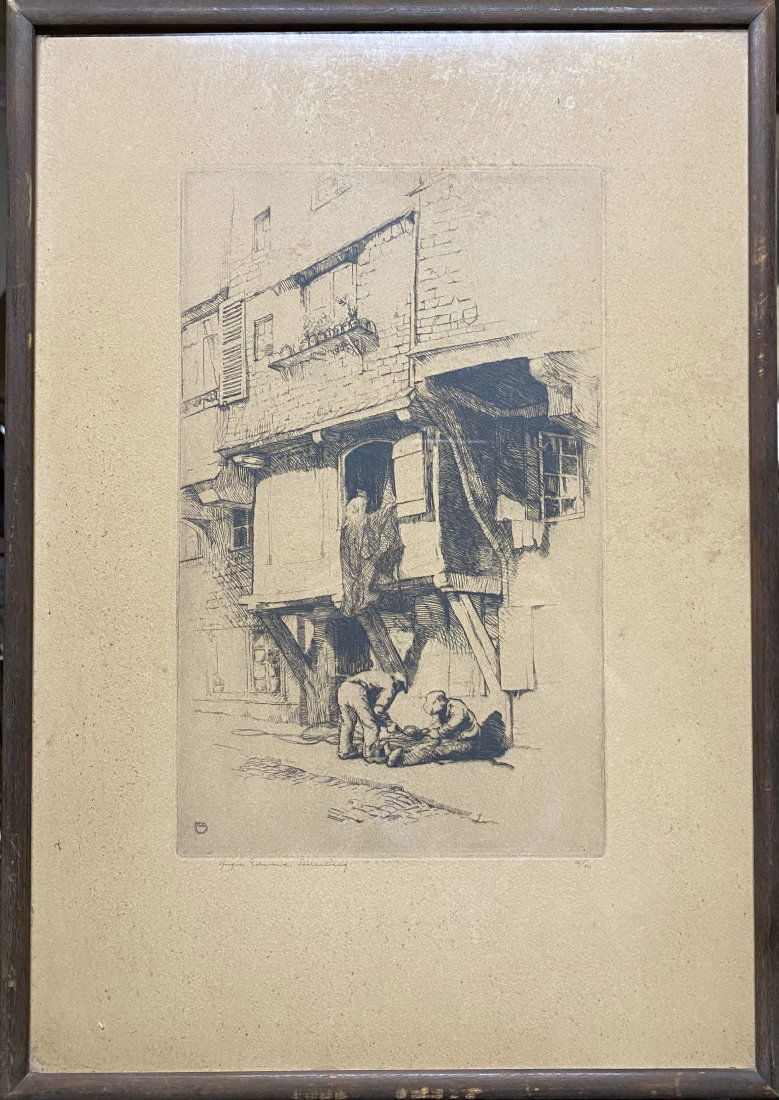 Yngve Edward Soderberg pencil signed print 16/40 (1 of 5)