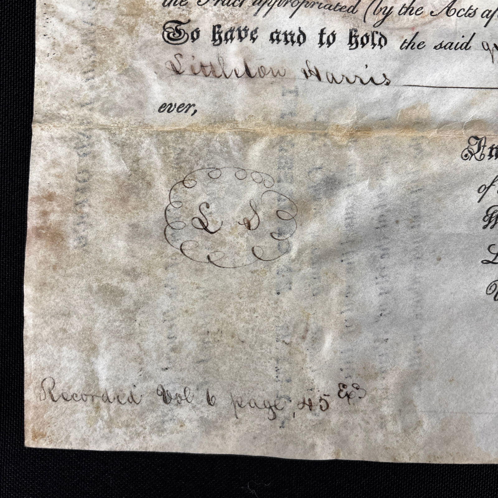 James Monroe Land Grant - 3