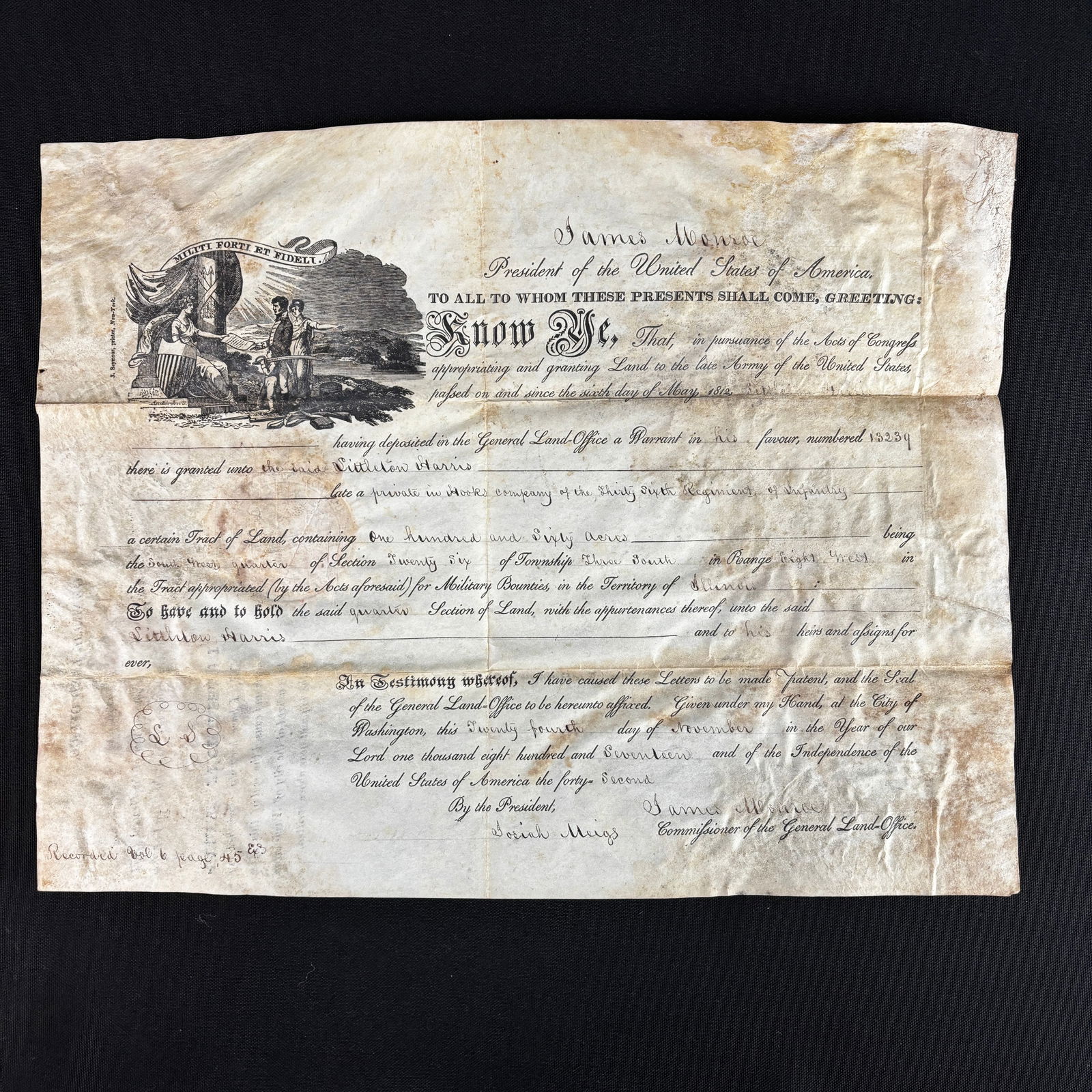 James Monroe Land Grant (1 of 6)