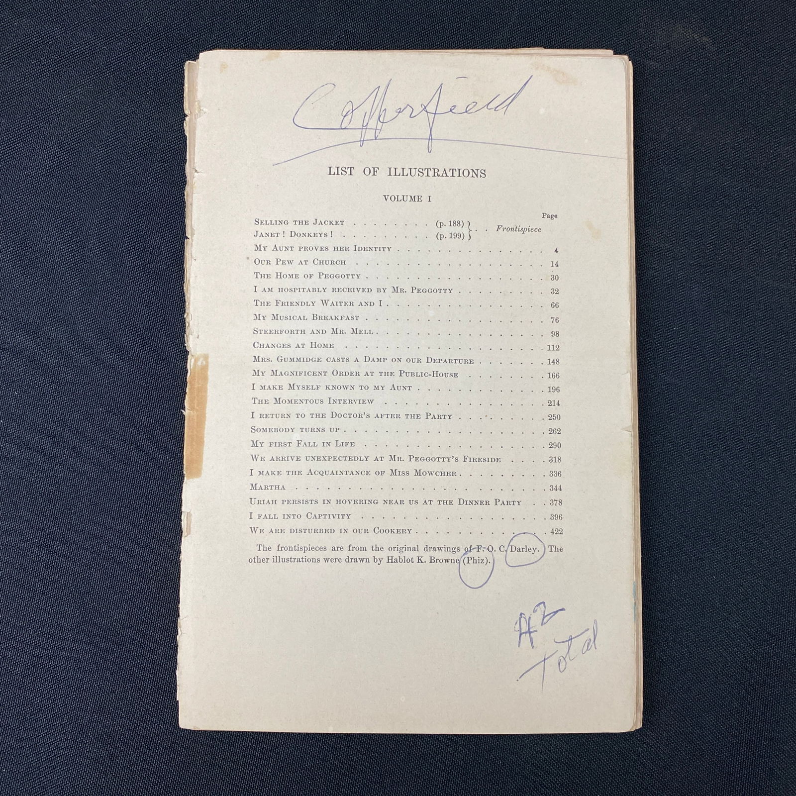 Collection of Engravings from David Copperfield by Charles Dickens: Collection of 42 engravings from the book David Copperfield.