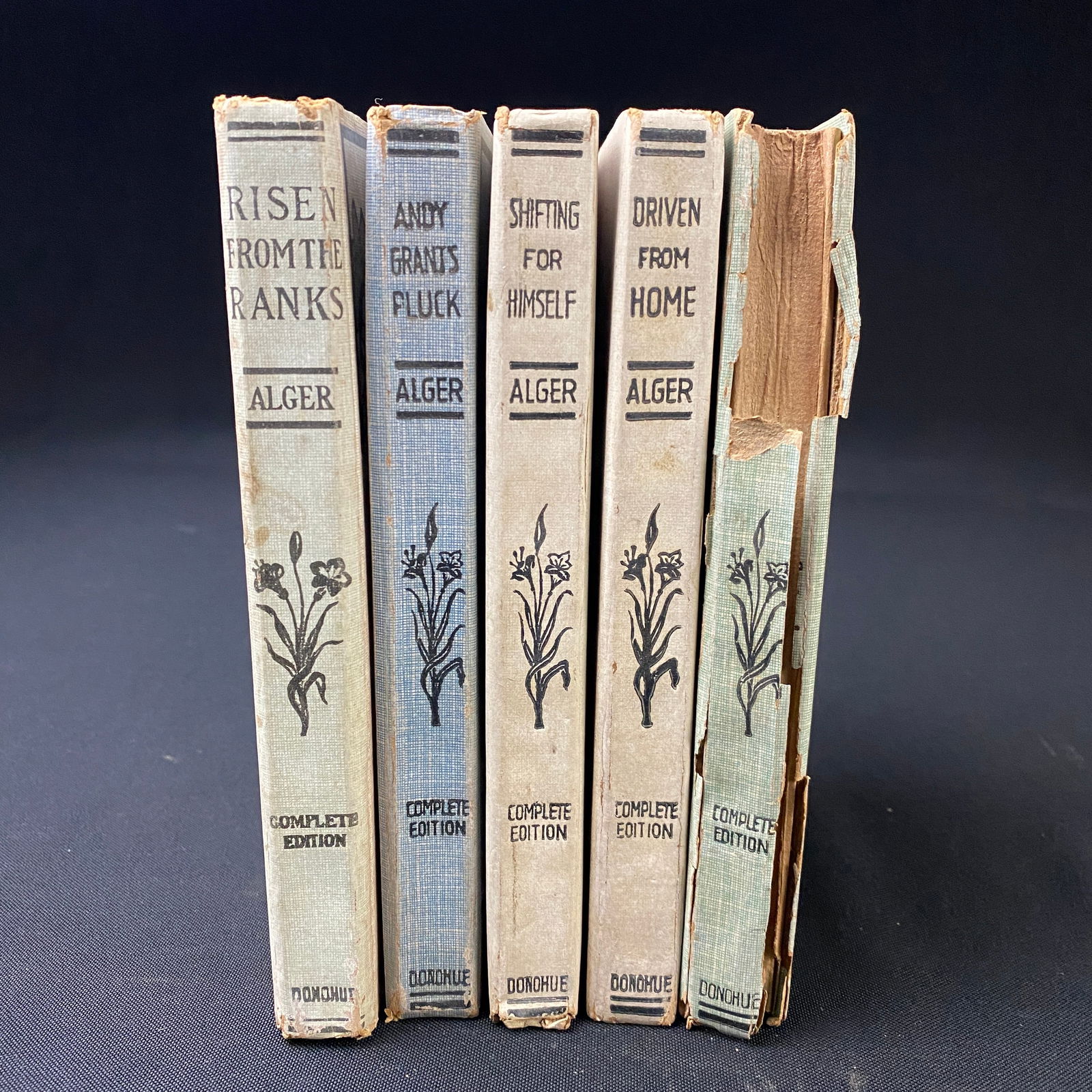 Lot of 5 Horatio Alger Books From the 1920s (1 of 8)