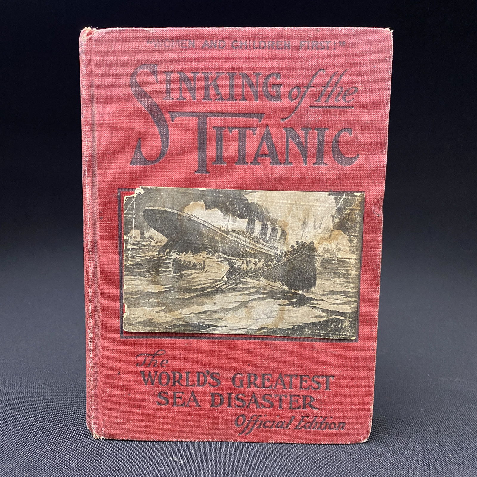 First Edition Sinking of the Titanic 1912 (1 of 6)