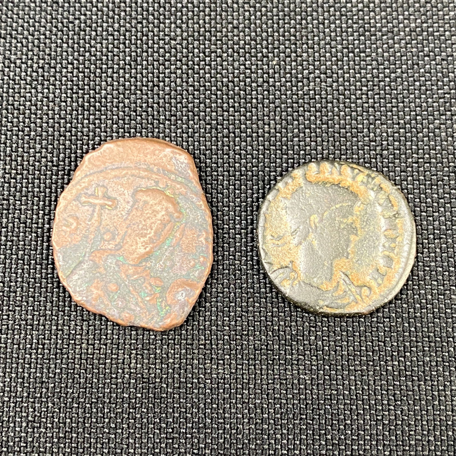 Lot of 2 Ancient Roman/ Byzantium Coins (1 of 5)