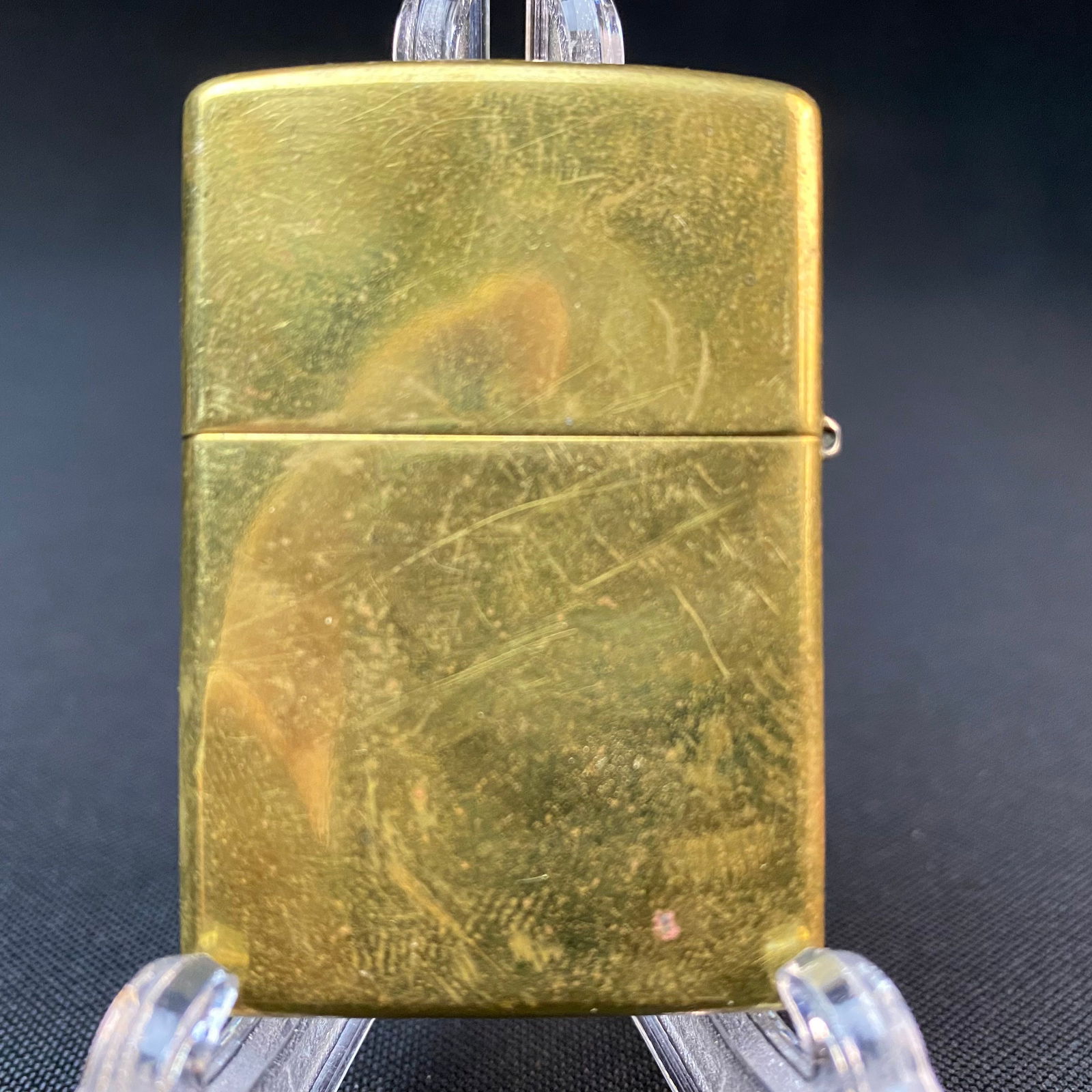 Brass Colored Zippo Lighter (1 of 6)