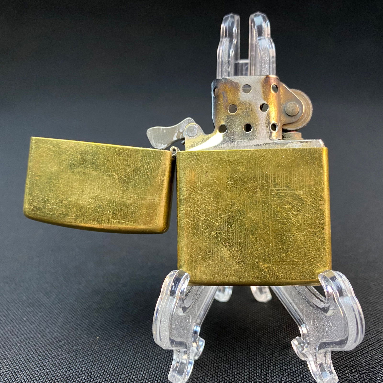 Brass Colored Zippo Lighter - 5