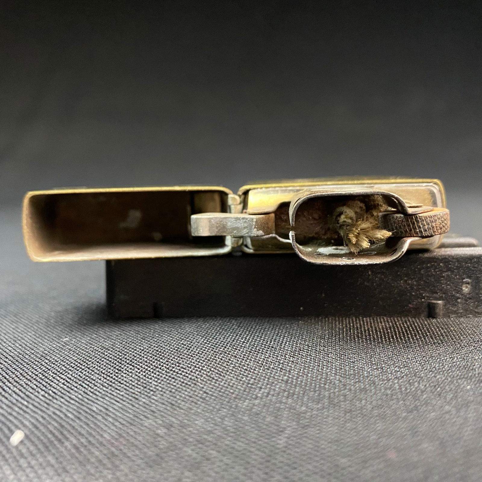 Brass Colored Zippo Lighter - 6