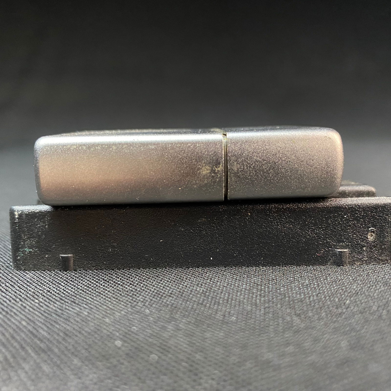 Dull/Matte Chrome Zippo Lighter - 3