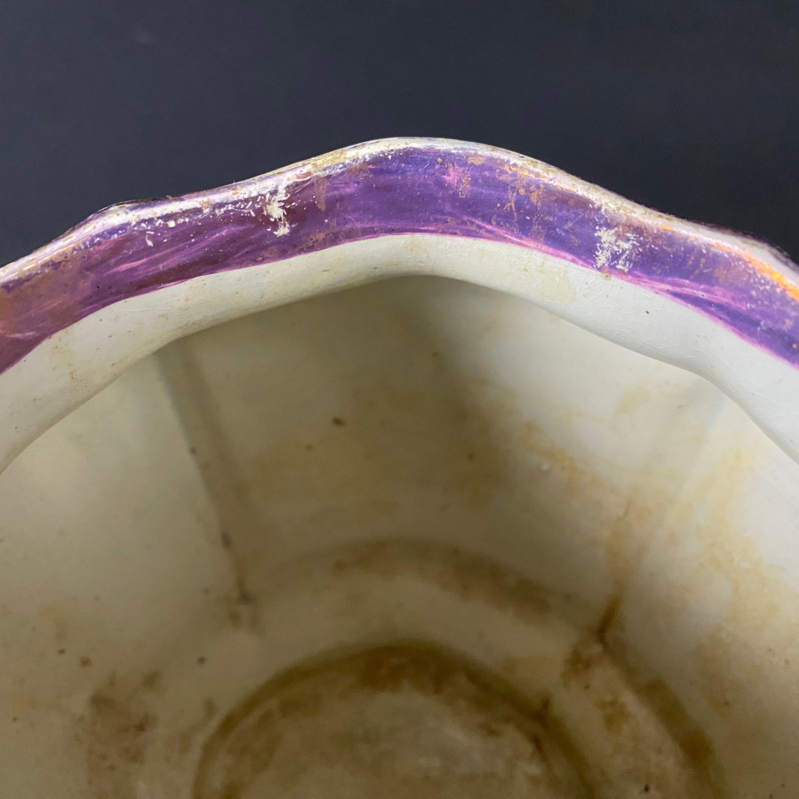 Purple Eagle Lustre Jug - 12