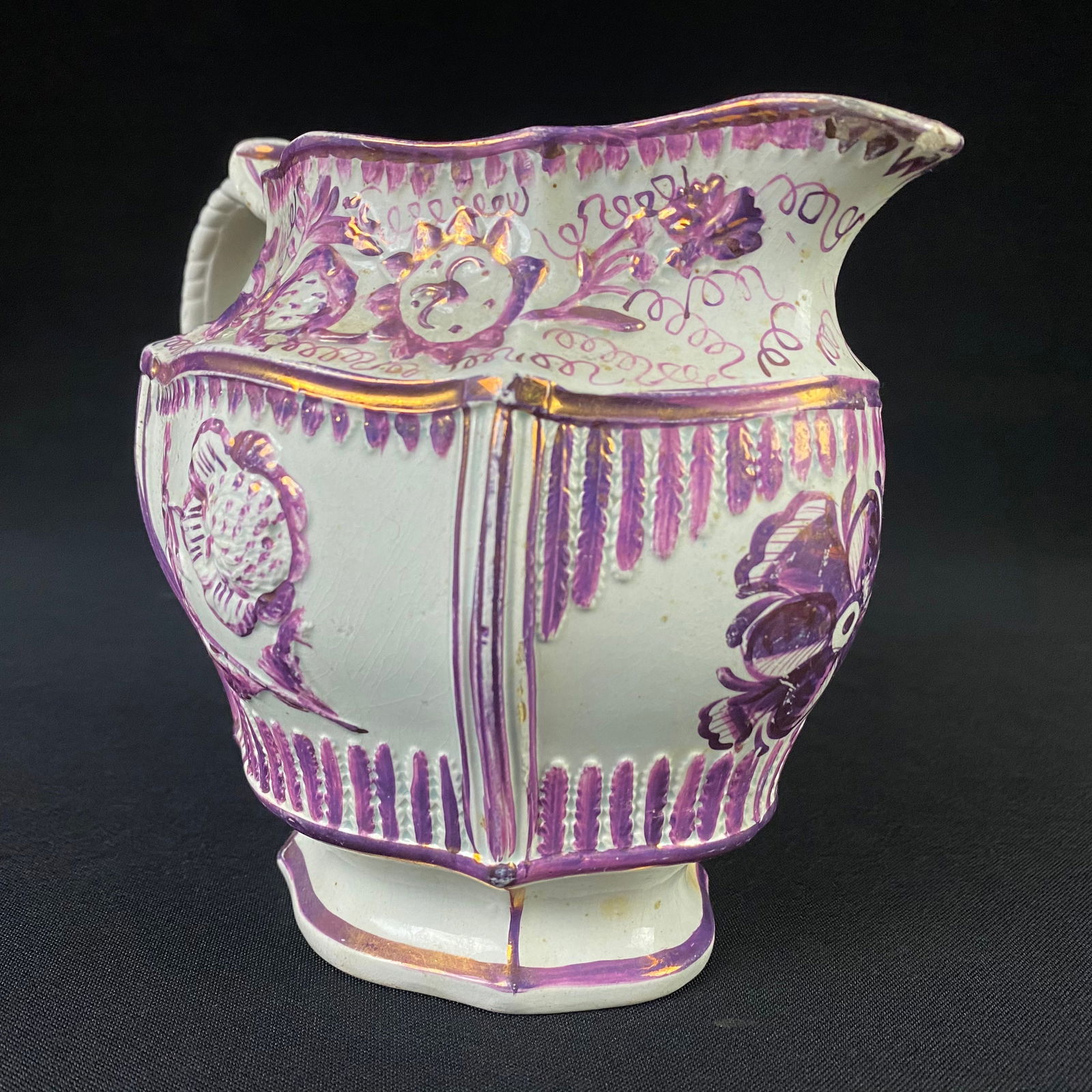 Purple Eagle Lustre Jug - 2